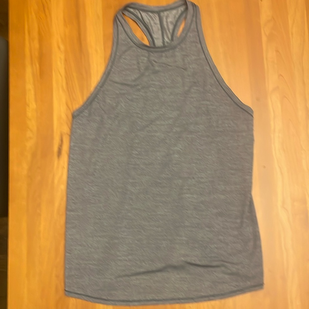 Lululemon navy racer back top the photos look grey but it is dark blue